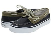 Fashionable Sperry Top-Sider Comfort Boat Shoes for Men - Bahama Lace - Navy/Khaki On Sale